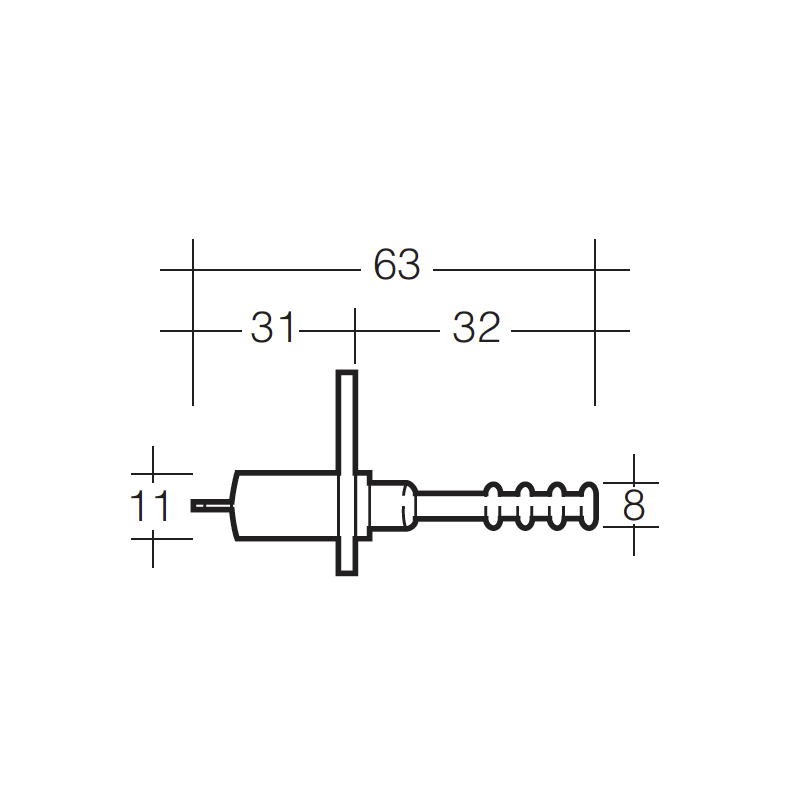 ELECTRICAL SWITCHES  PUSH BUTTON UNIVERSAL DOOR SWITCH