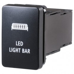 ELECTRICAL SWITCHES LIGHT BAR TOYOTA APPLICATION OFF-ON LED ILLUMINATED SEALED