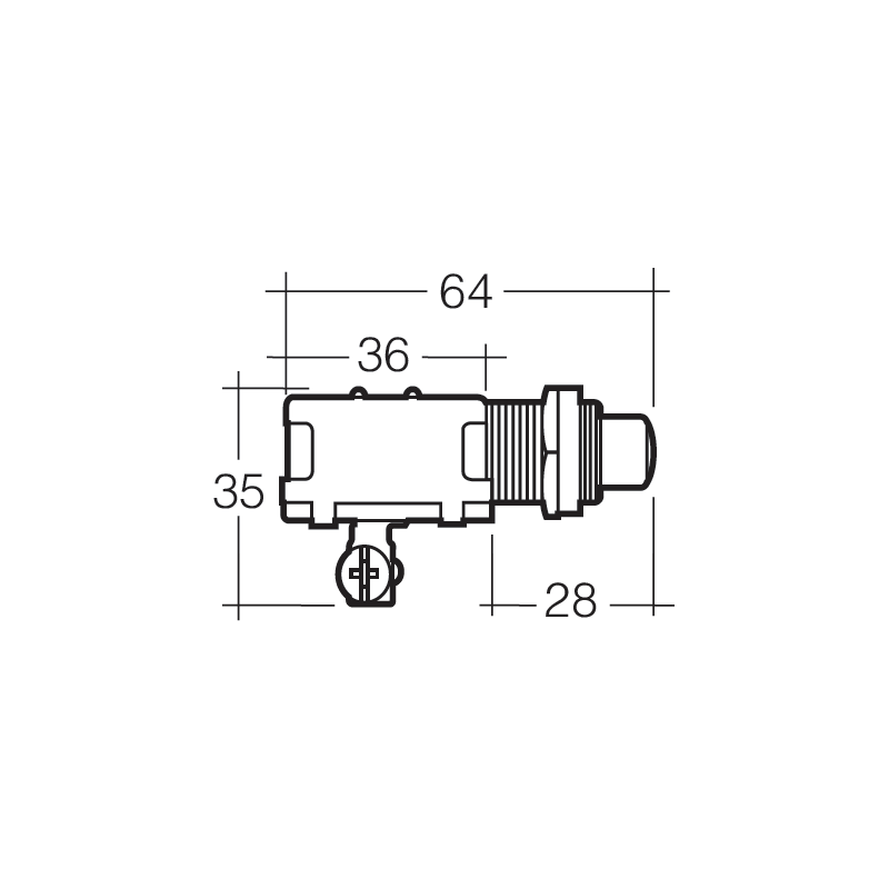 ELECTRICAL SWITCHES  PUSH BUTTON ON-OFF SWITCH MOMENTARY