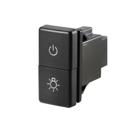 ELECTRICAL SWITCHES  PUSH BUTTON LED DUAL PUSH SWITCH SPDT BLUE/RED