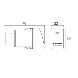 ELECTRICAL LIGHT BAR SWITCH...