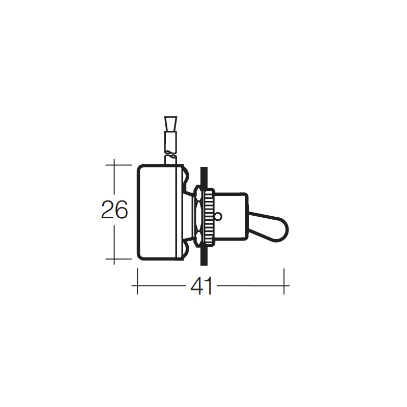 ELECTRICAL SWITCHES ON/OFF TOGGLE SWITCH