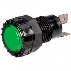 LIGHTING PILOT LIGHT LED GREEN 12 VOLT