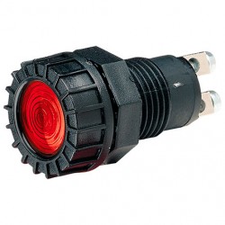 LIGHTING PILOT LIGHT INCANDESCENT RED 12 VOLT SCREW ON TERMINALS